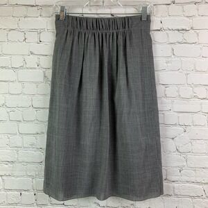 AKRIS Punto Gray Skirt Size 4